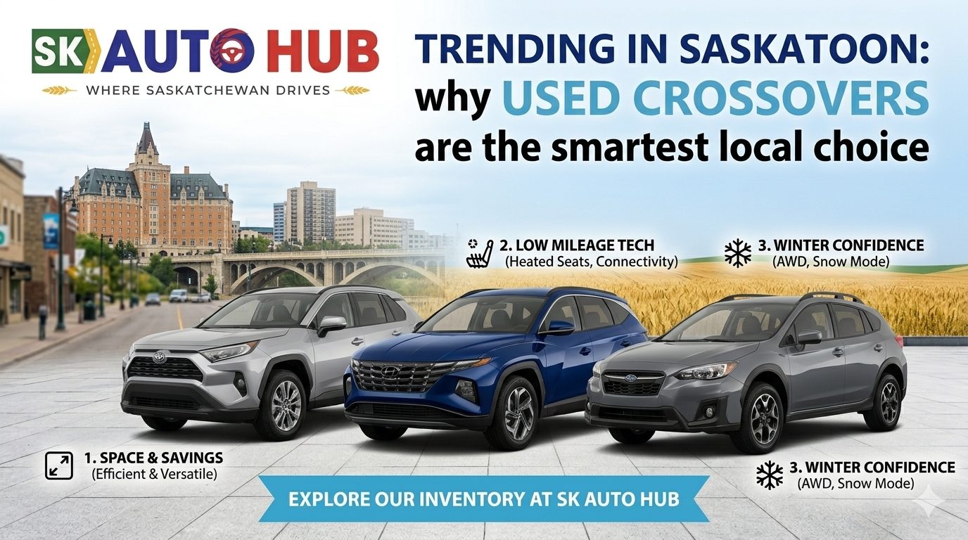 Why Used Crossovers Are Trending in Saskatoon