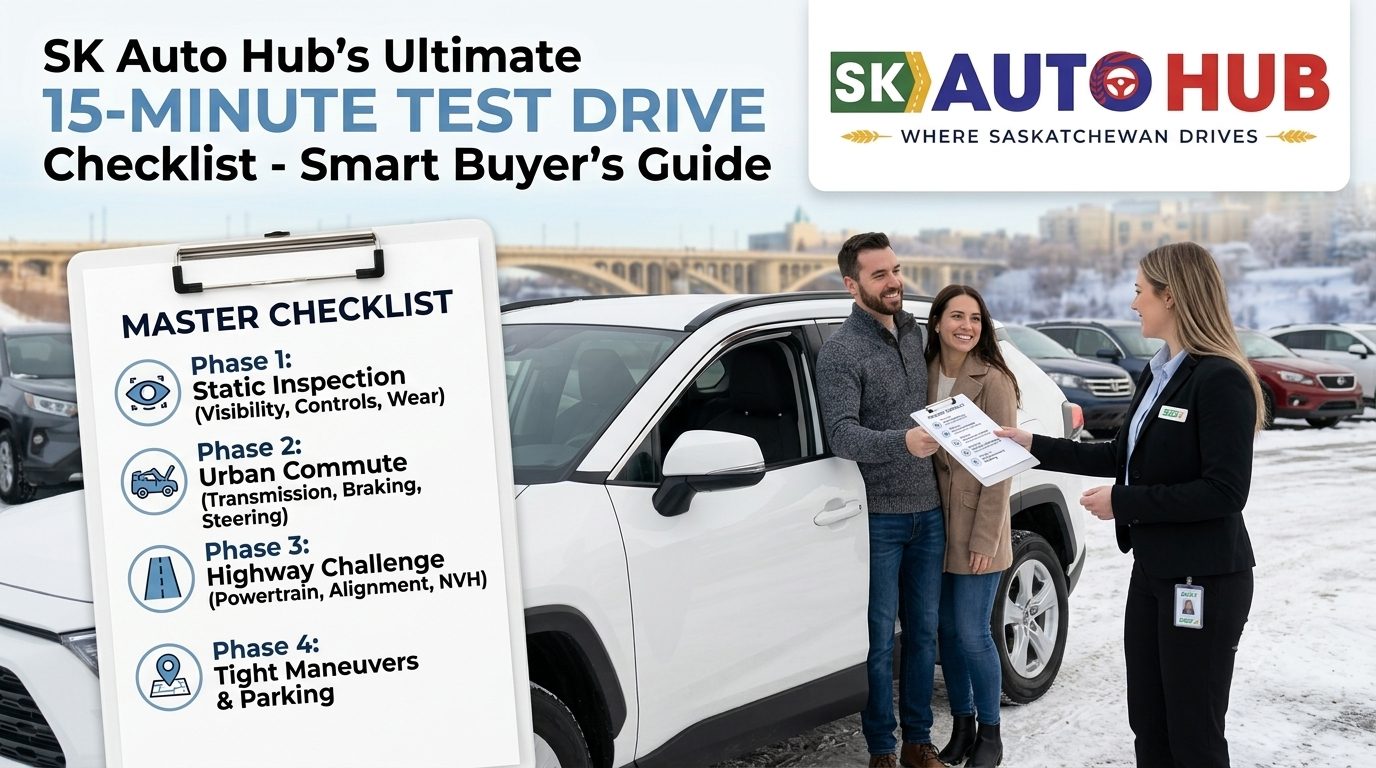 used car test drive checklist
