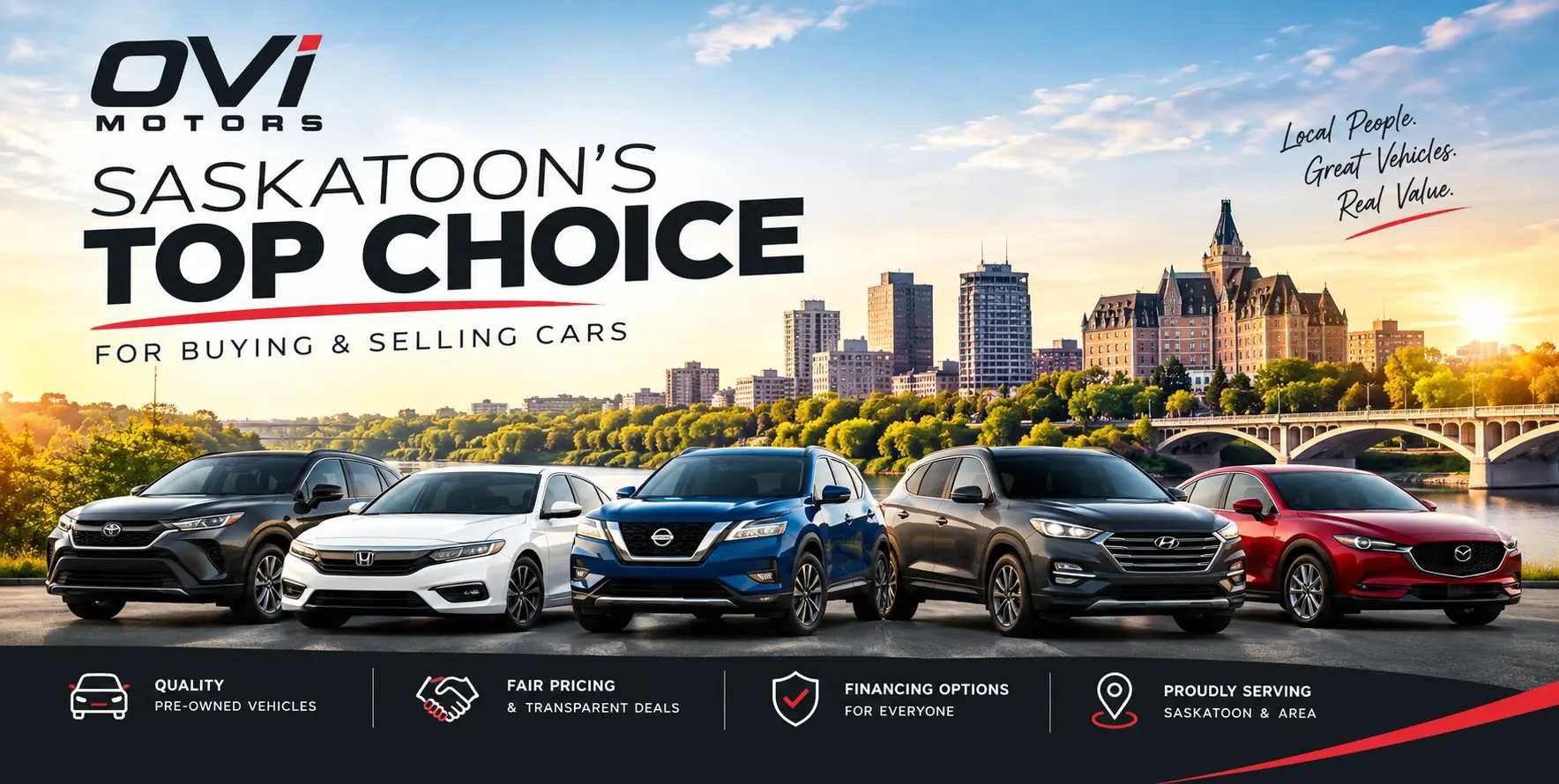 Saskatoon’s Top Choice for Buying & Selling Cars