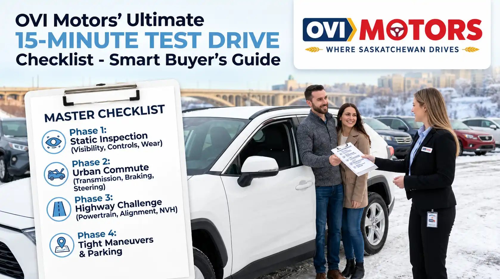 Used Car Test Drive Checklist