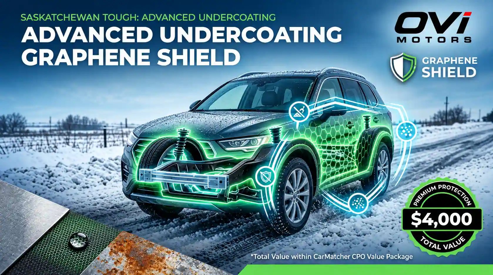 Saskatchewan Tough: Advanced Undercoating & Graphene Shield