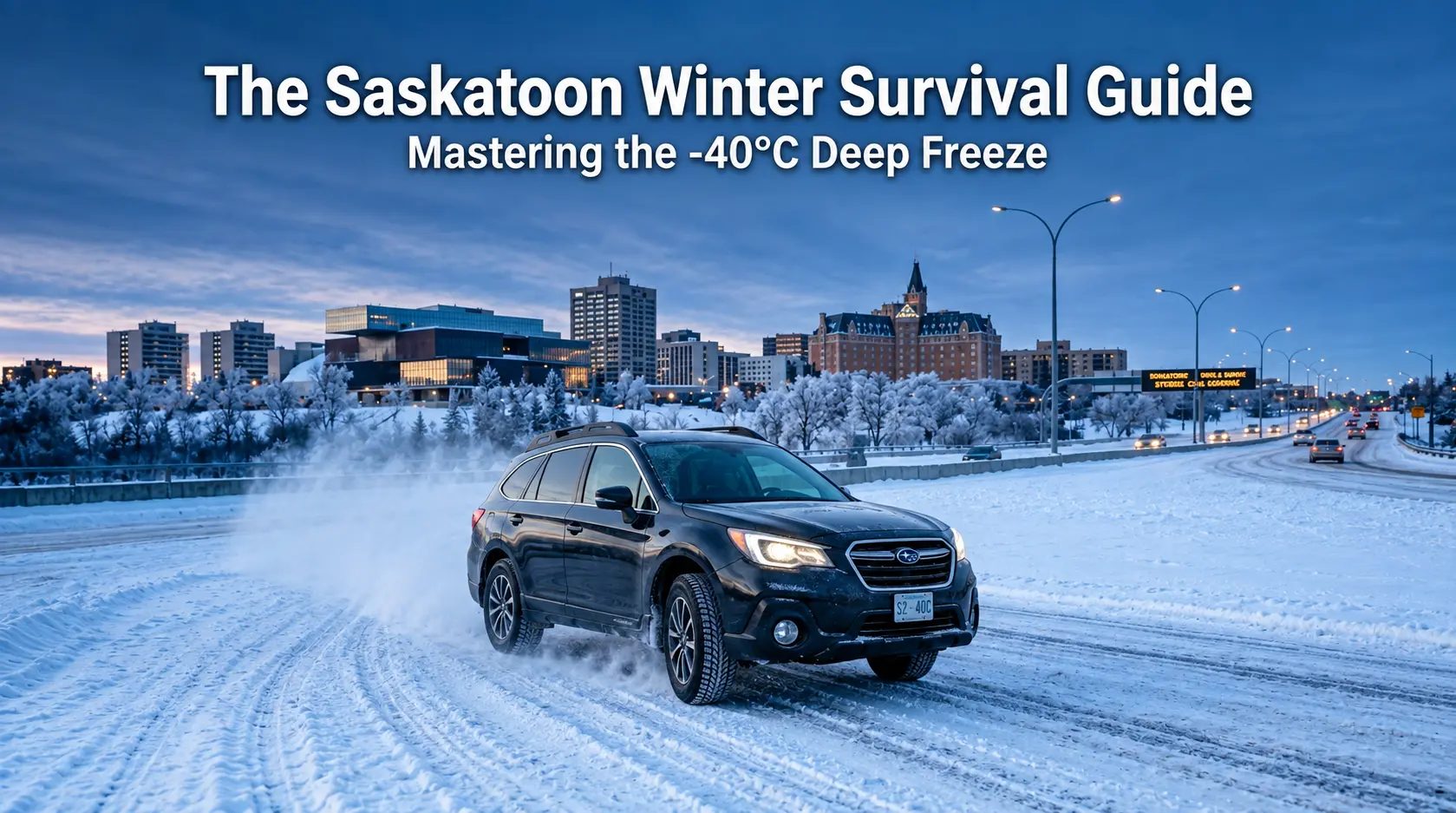 The Saskatoon Winter Survival Guide: How to Prep for -40°C