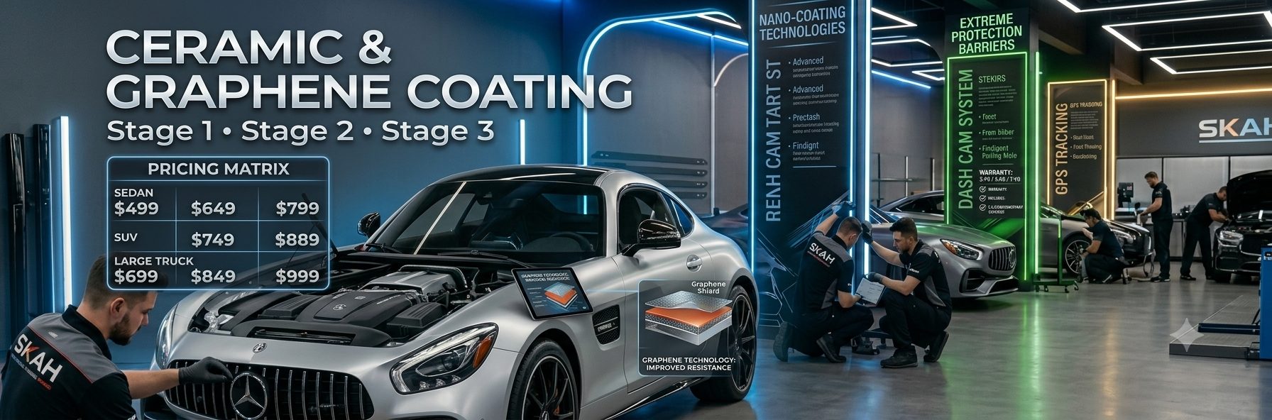 Ceramic & Graphene Coating Packages